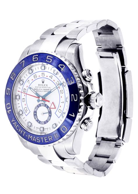 rolex yacht master stainless steel.